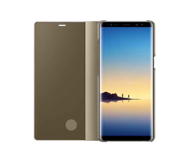 ETUI Clear View Standing Cover do Samsung Galaxy Note 8 zlote - 377877 - zdjęcie 3